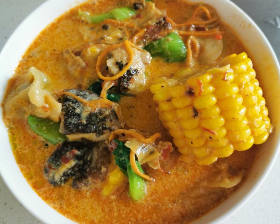 牛奶麻辣烫+麻酱汁