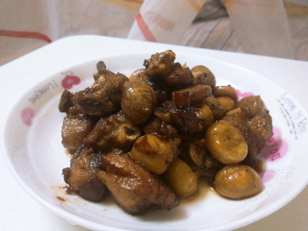 板栗烧排骨