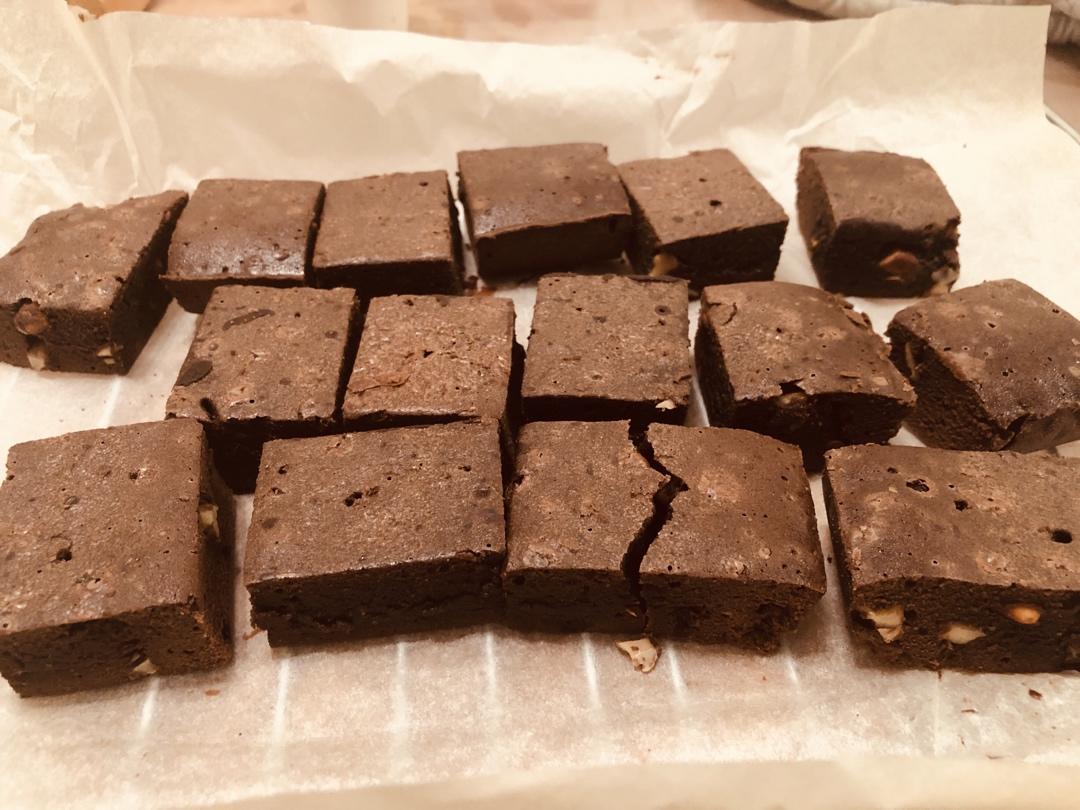 美式经典配方：巧克力布朗尼（The Perfect Brownies)