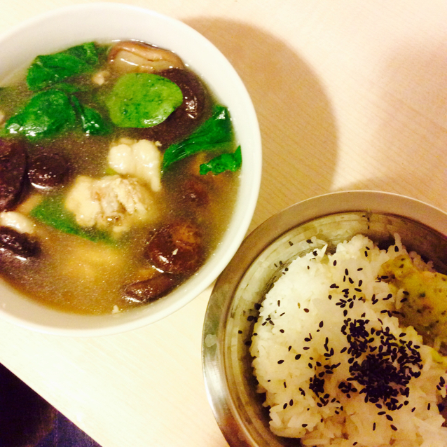 香菇鸡汤