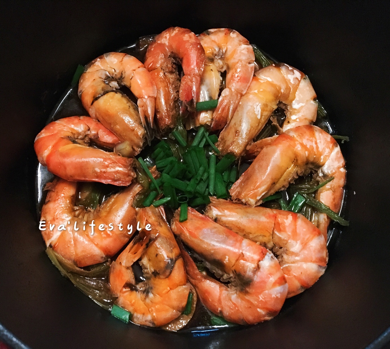 铸铁锅焖大虾的做法