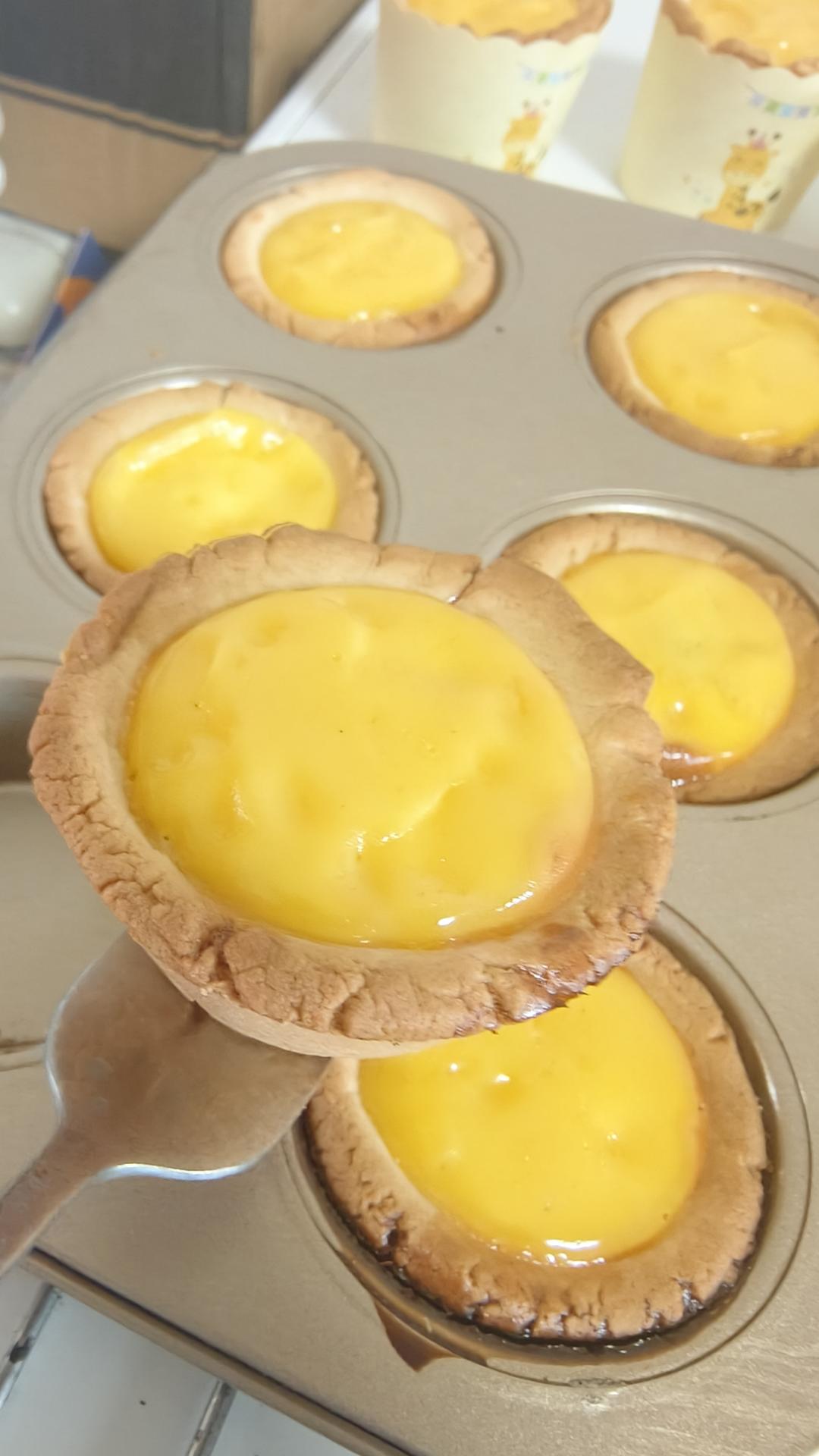 超级好吃的德式布丁挞，吃过一次你就爱上！操作简单！