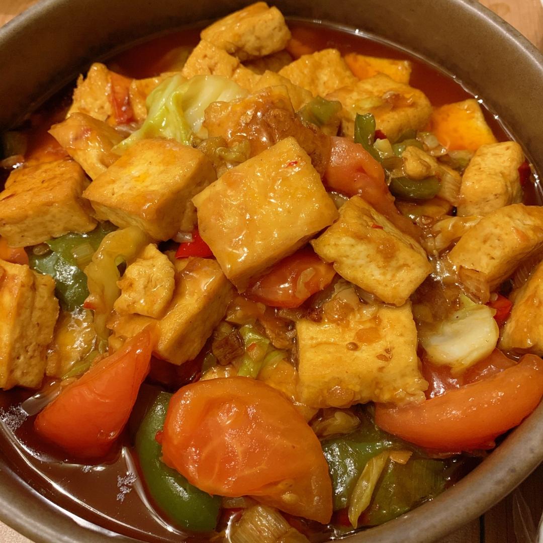 超级好吃的红烧豆腐