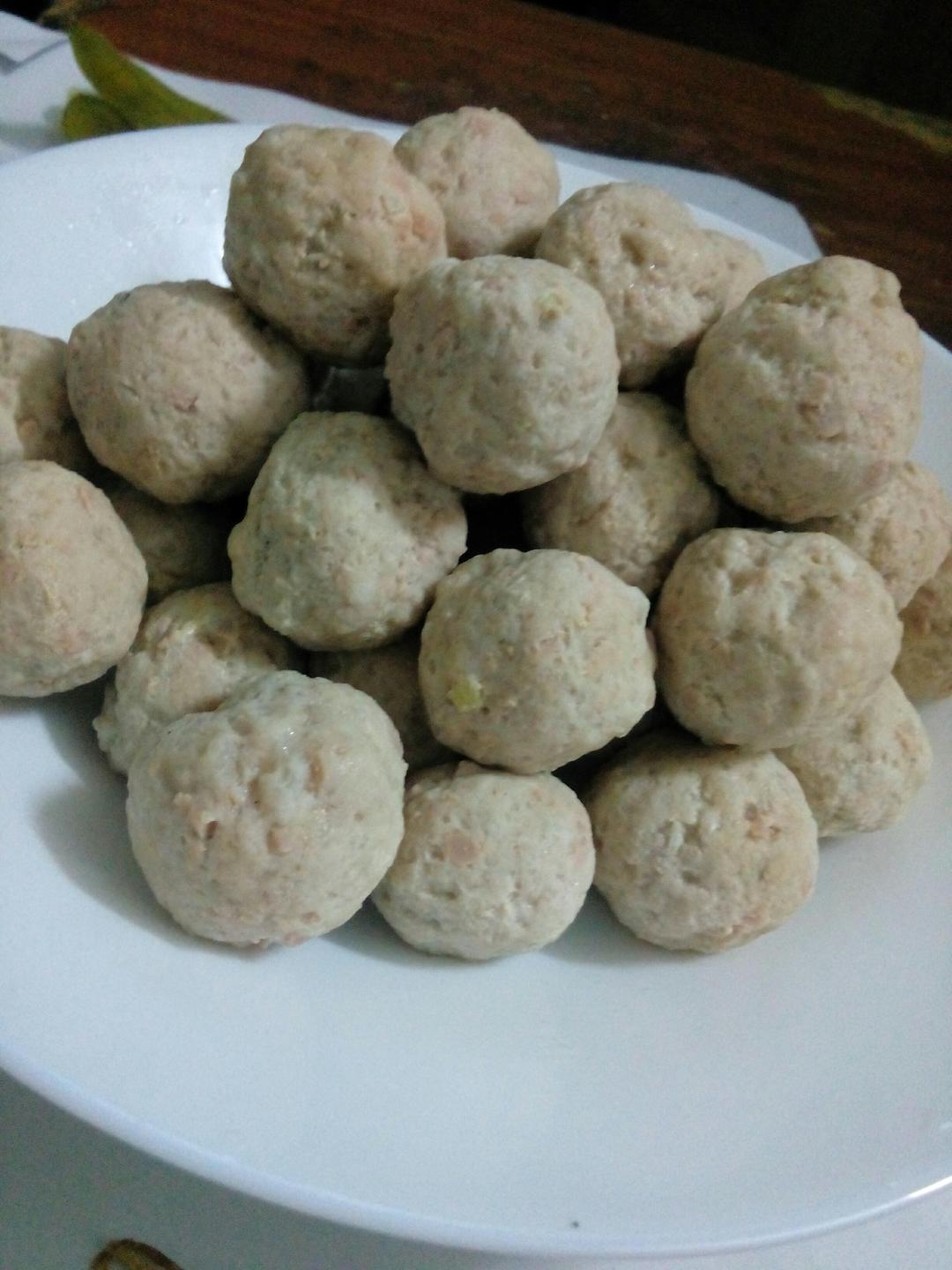 自制Q弹肉丸