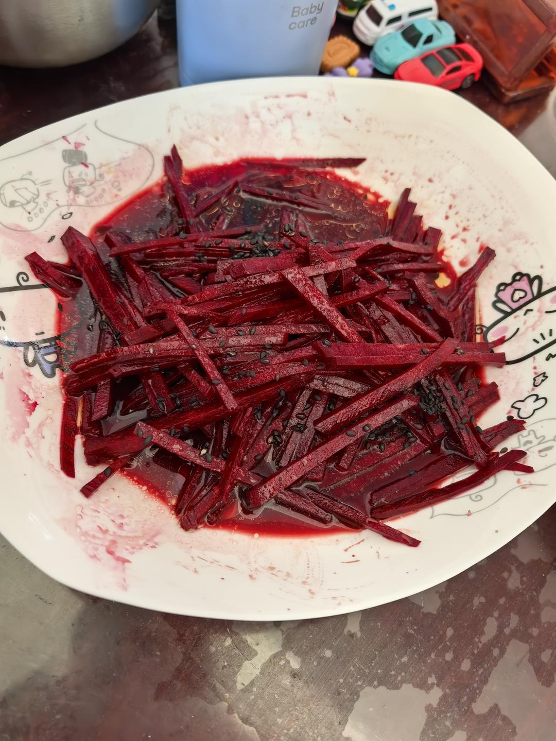 凉拌甜根菜