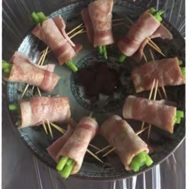 培根芦笋卷