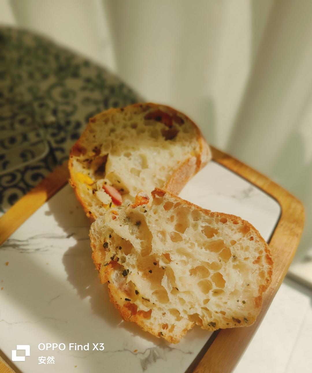 恰巴塔面包  Ciabatta