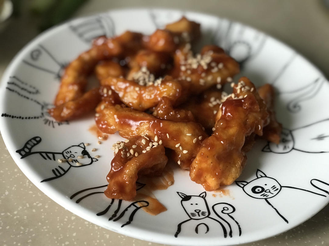 🔥糖醋鸡胸肉‼️酸甜开胃，好吃到停不下来