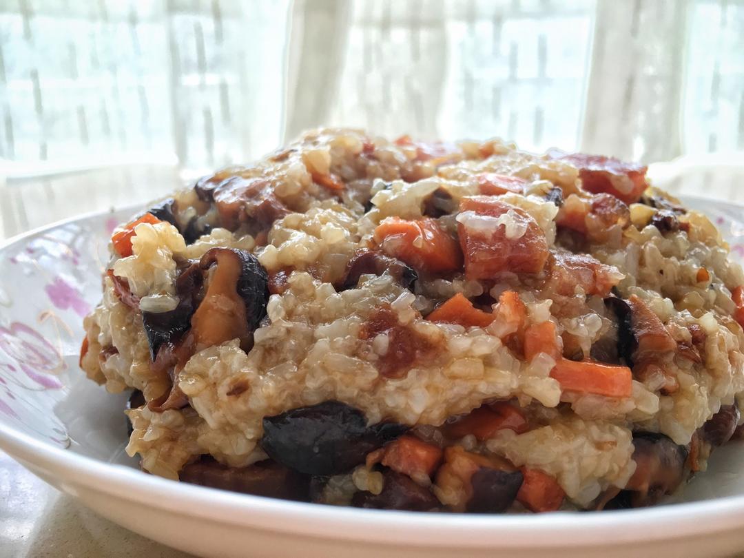 老式酱油糯米饭