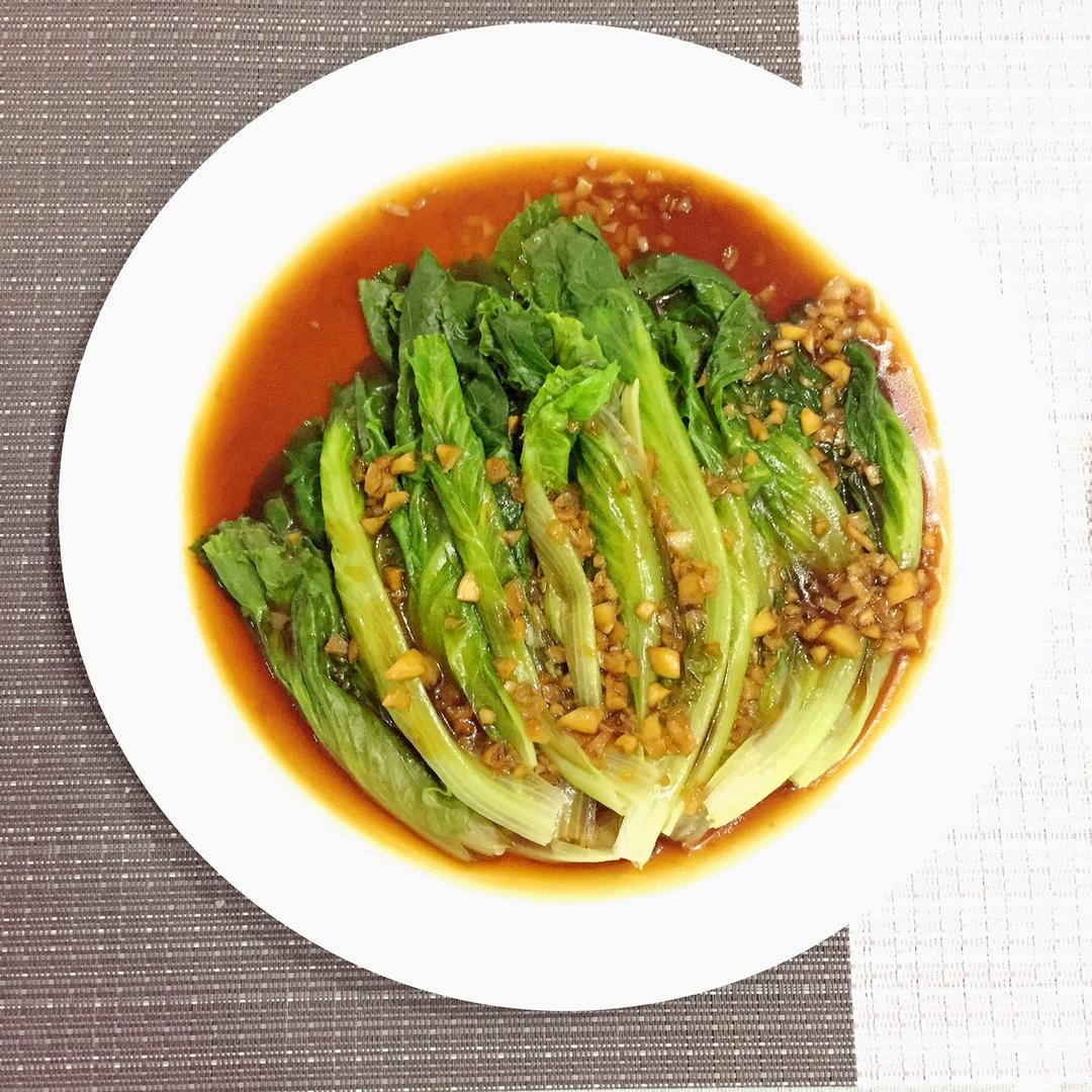 家常菜 蚝油生菜