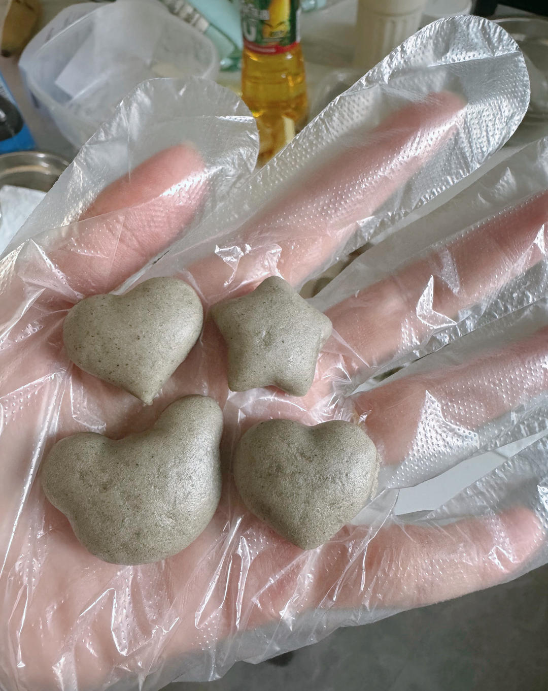 一发奶香小馒头，口感特别好！