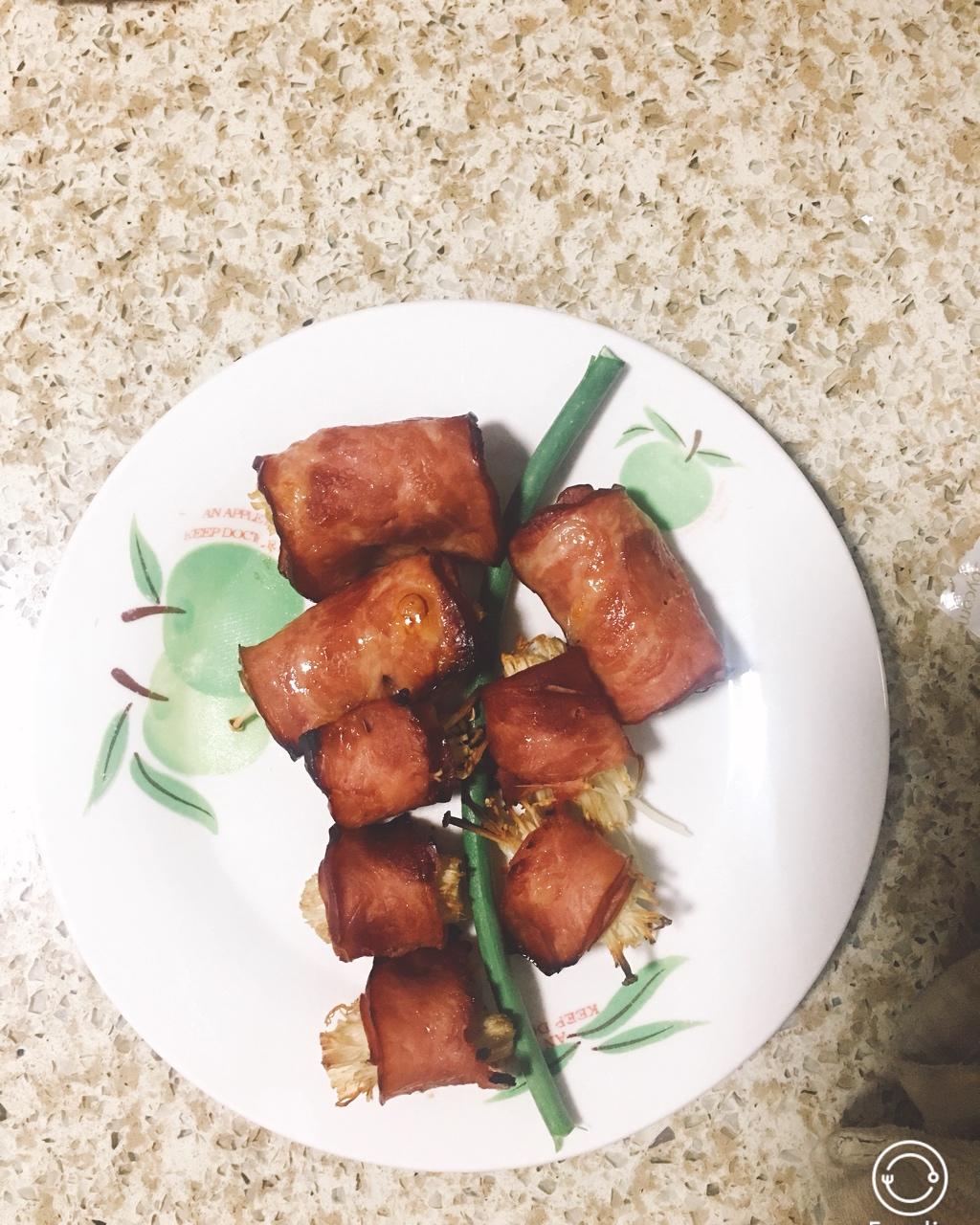 香烤培根金针菇