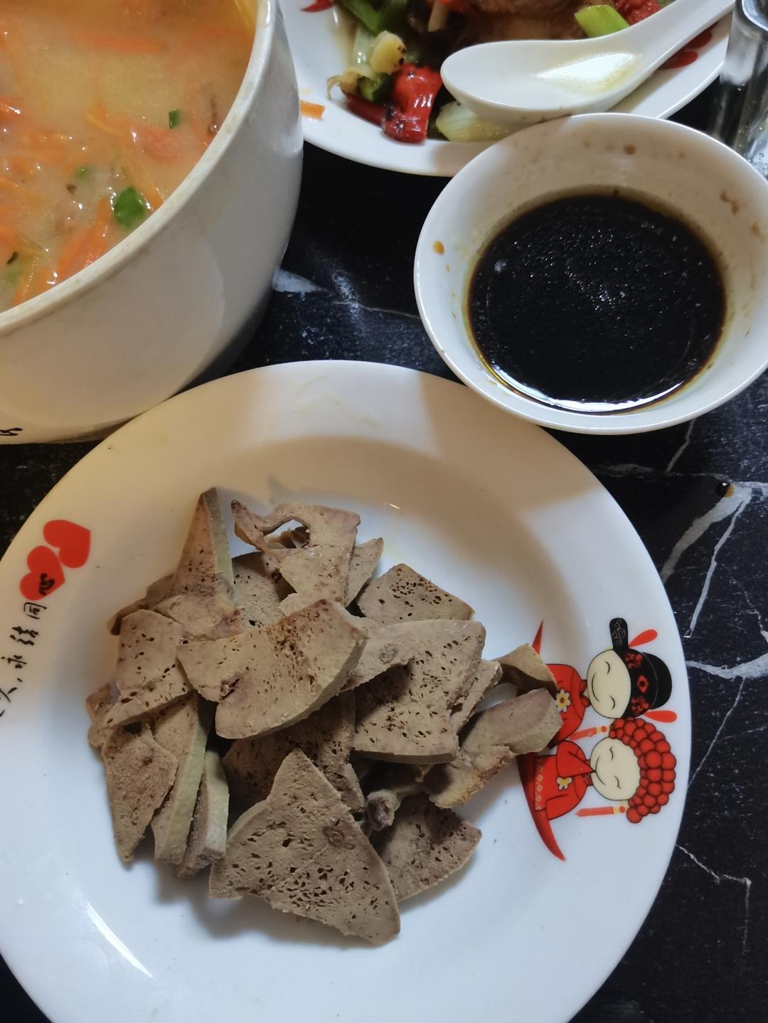 86岁奶奶教的盐水猪肝