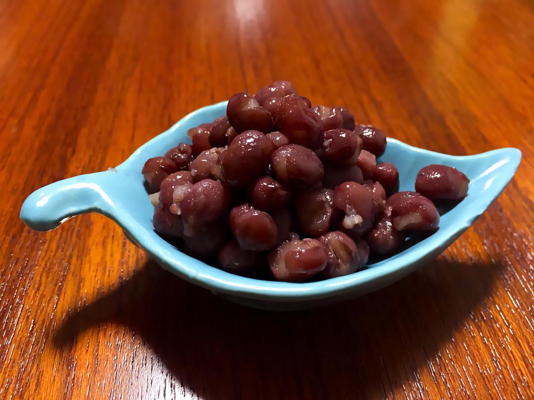 糖渍红豆的做法
