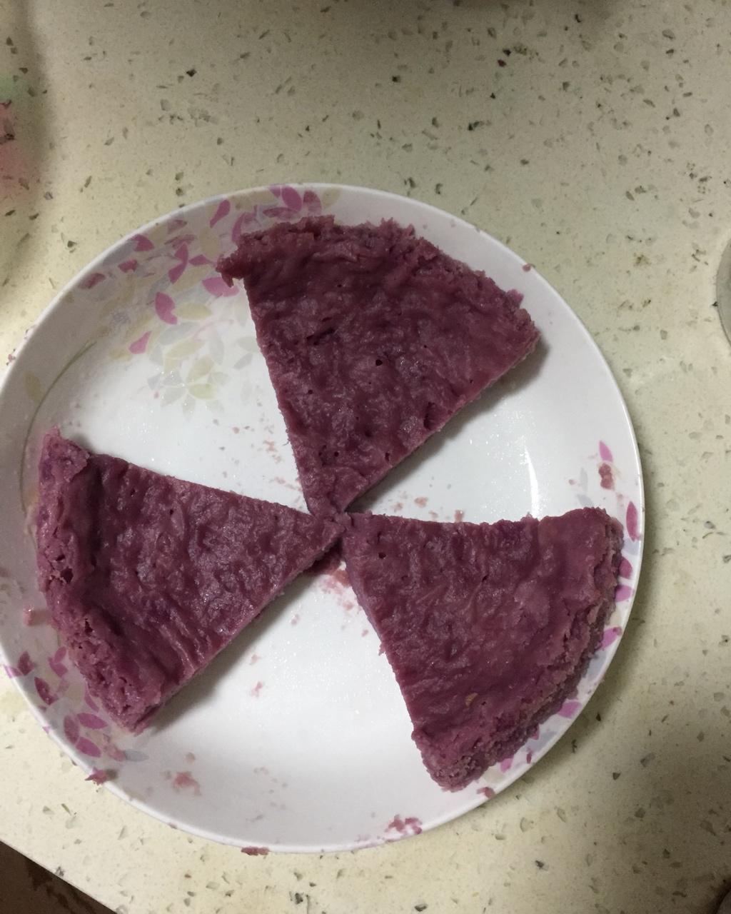 紫薯发糕