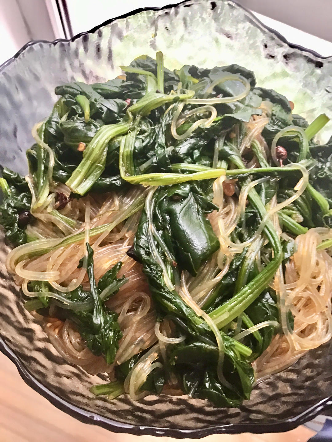 万能凉拌菜料汁（凉拌菠菜粉丝）
