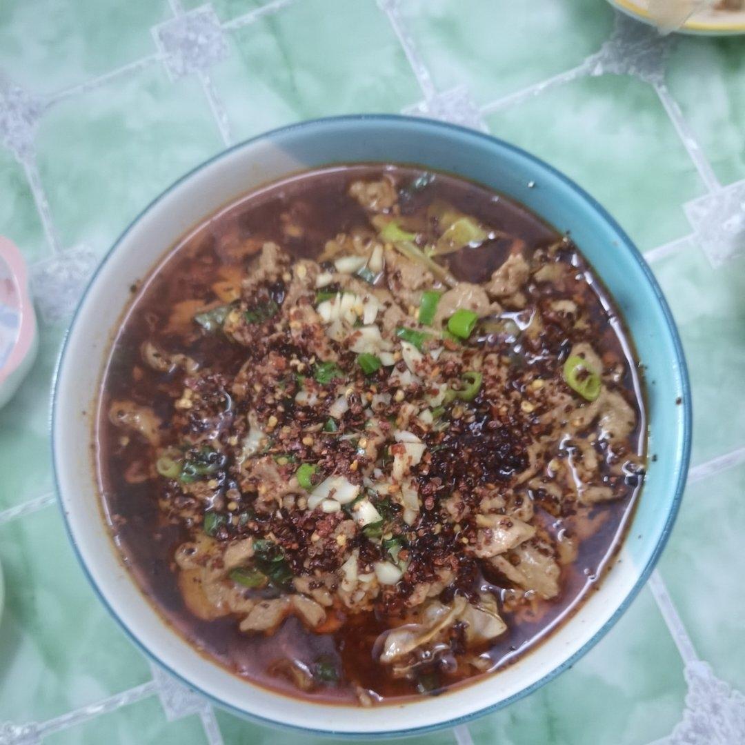 水煮肉片（肯定不翻车）