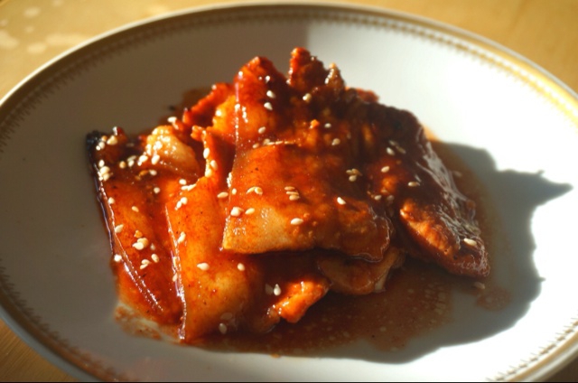 有肉即正义之蜜汁南乳煎五花肉