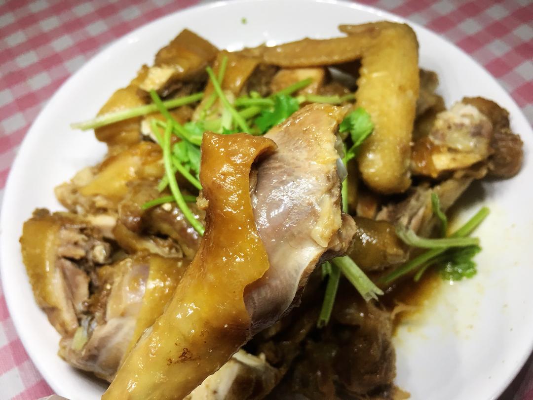 高压锅焖鸡的做法