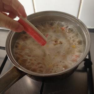健康蔬菜燕麦粥的做法 步骤5