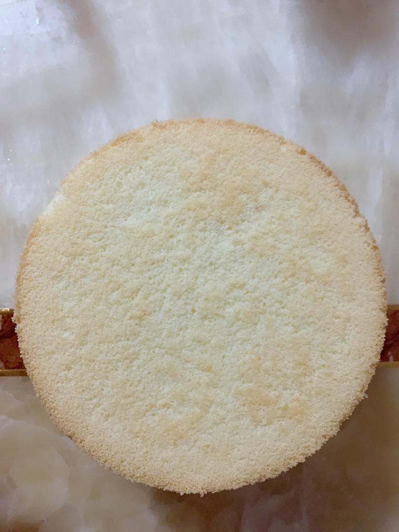 糖胖墩儿做的奶油蛋糕的戚风蛋糕坯
