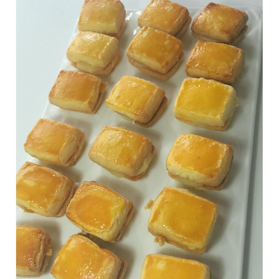 乳酪奶油夹心酥饼