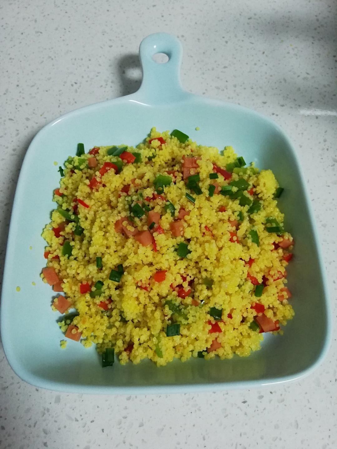 炒小米(创新吃法)