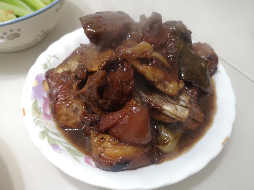 硬菜红烧羊排