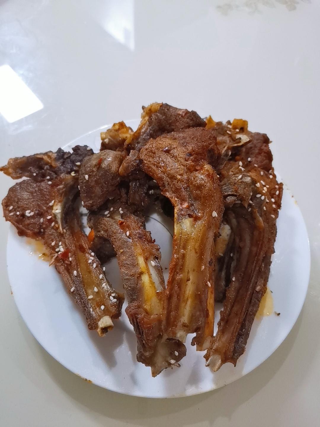 孜然烤羊排