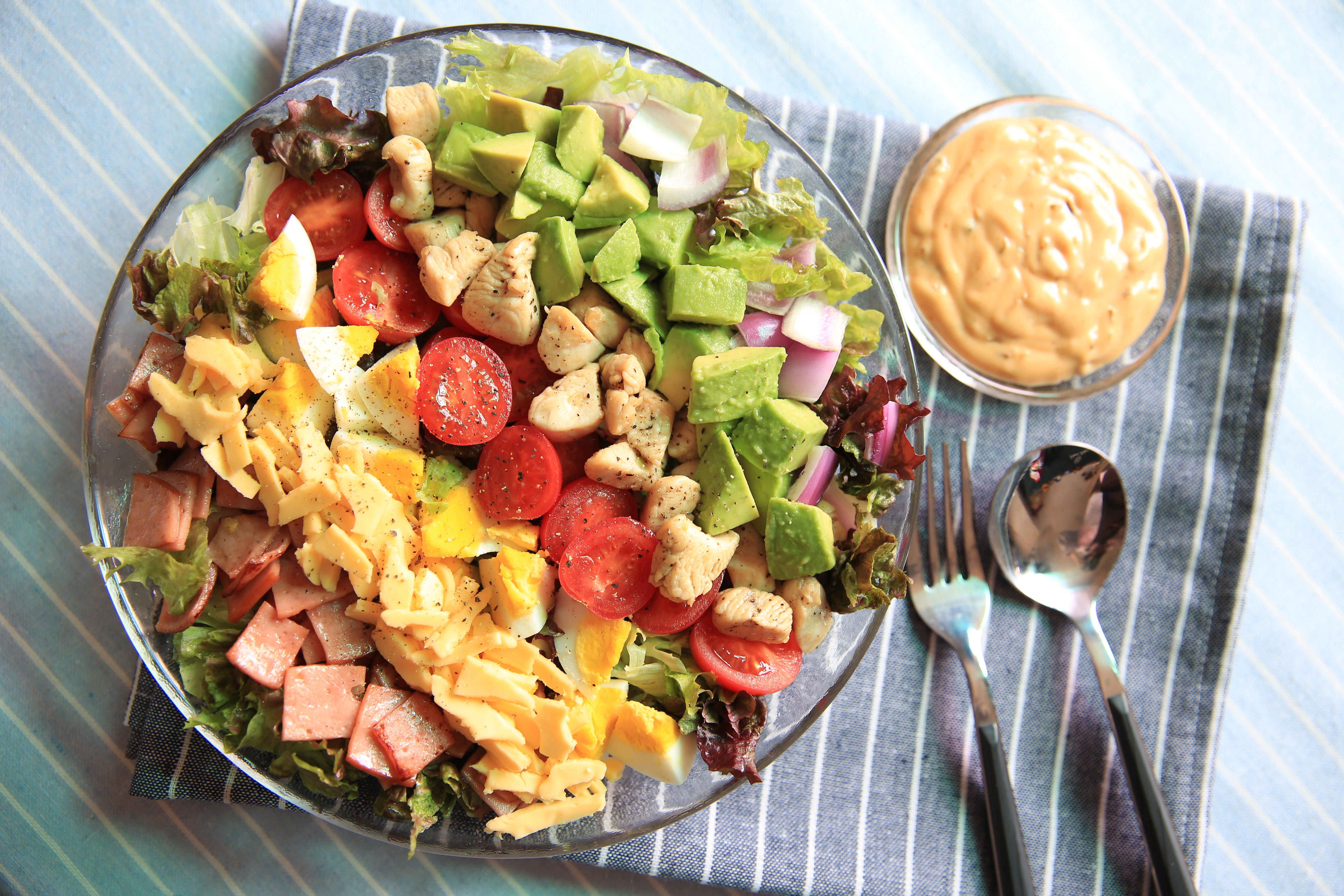 营养齐全的【Cobb Salad】的做法