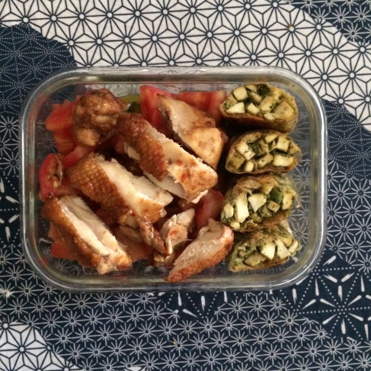 香椿豆腐卷