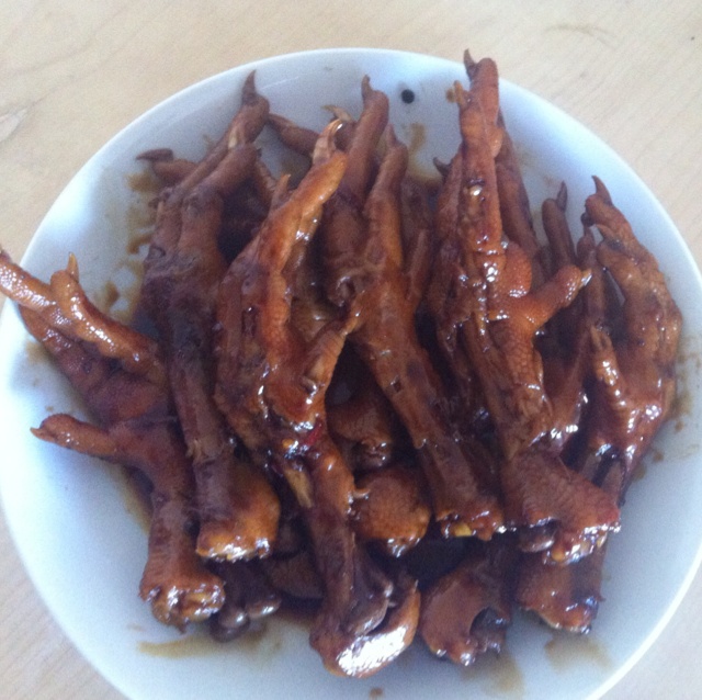 香辣卤鸡爪