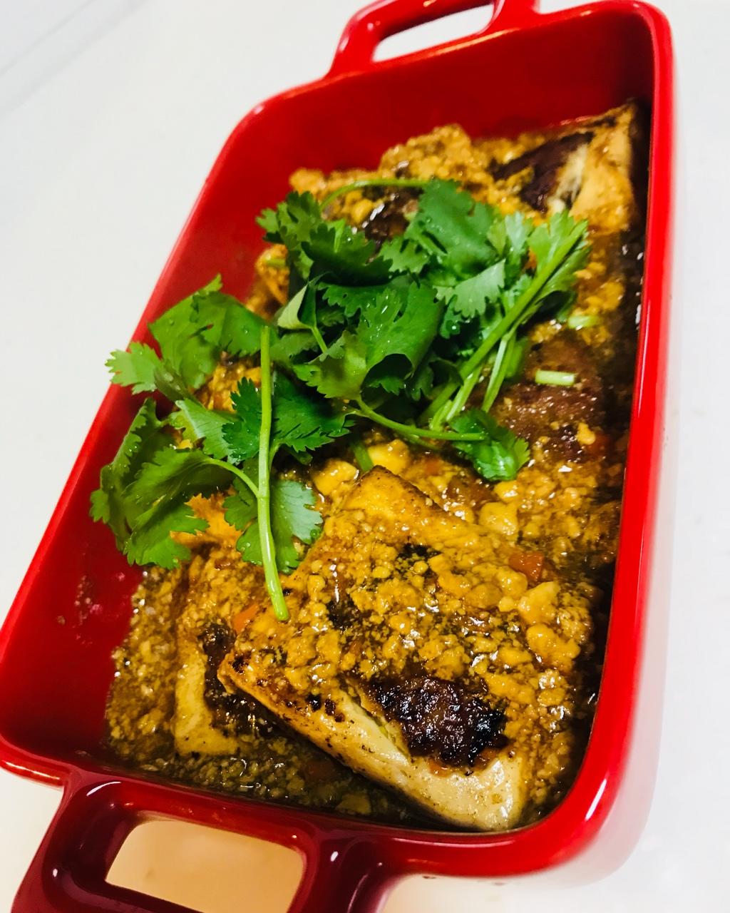 香煎酿豆腐【传统客家菜 】