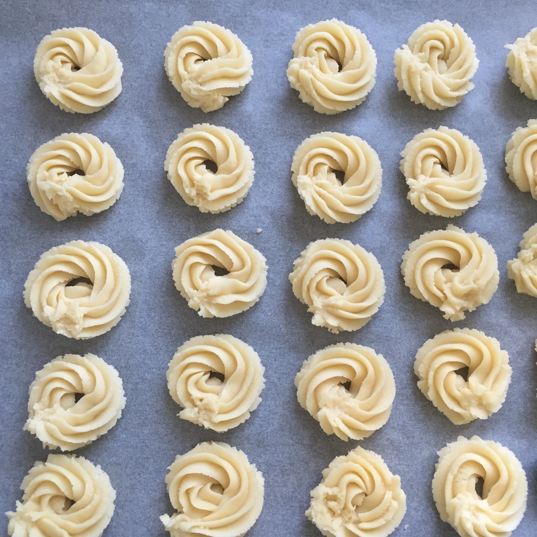 黄油曲奇（绝对成功的经验分享）