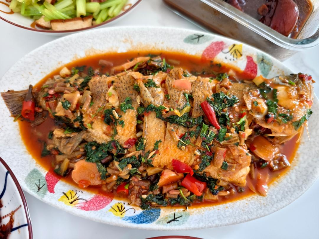 溪溪自制家常霍香鲈鱼