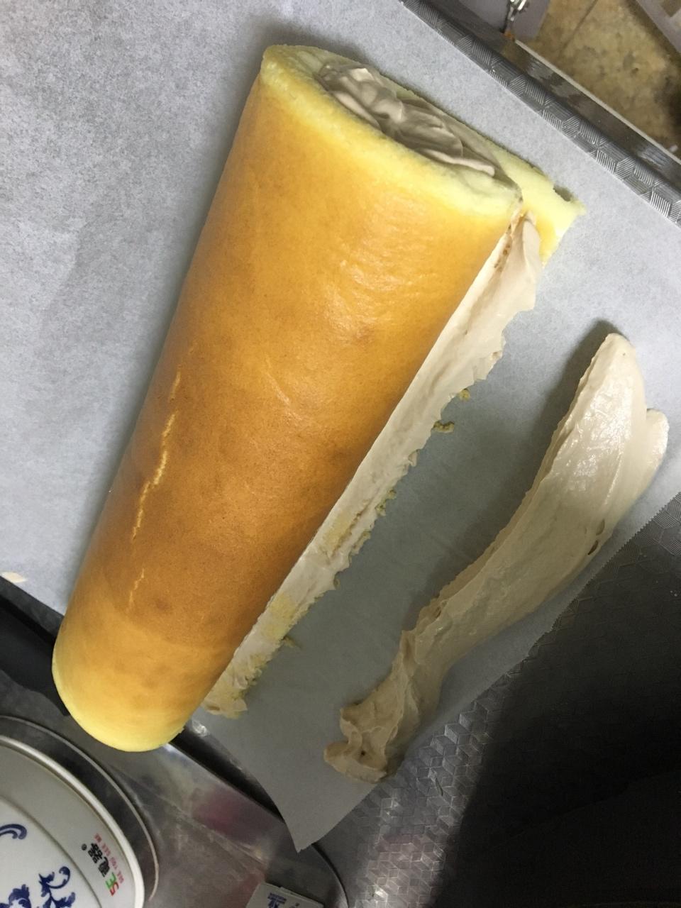 卷不裂的冰淇淋馅蛋糕卷（厨studio视频直播课作业帖）