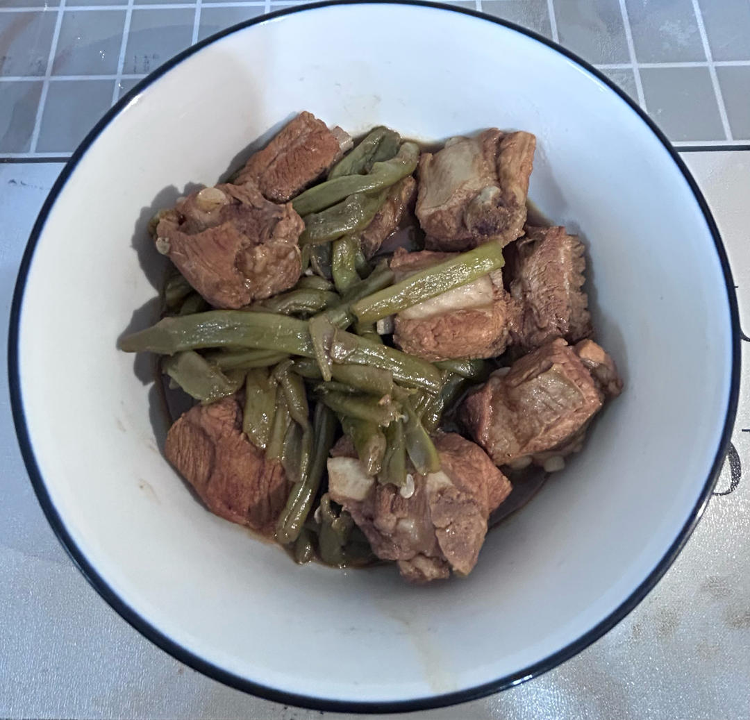 排骨炖豆角
