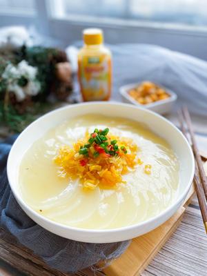 鲜鸡汁❗️瑶柱蒸白玉(白萝卜)吃出健康美味的做法 步骤14