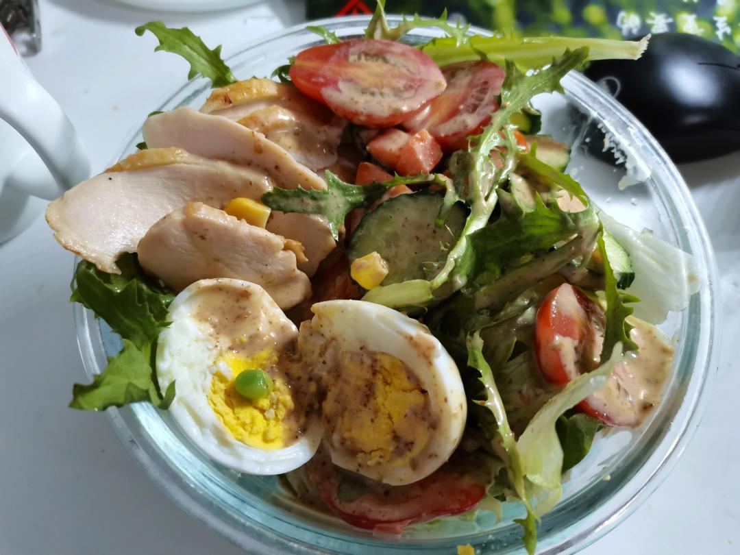 夏日健身减脂沙拉