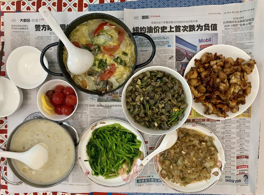 简单午、晚餐