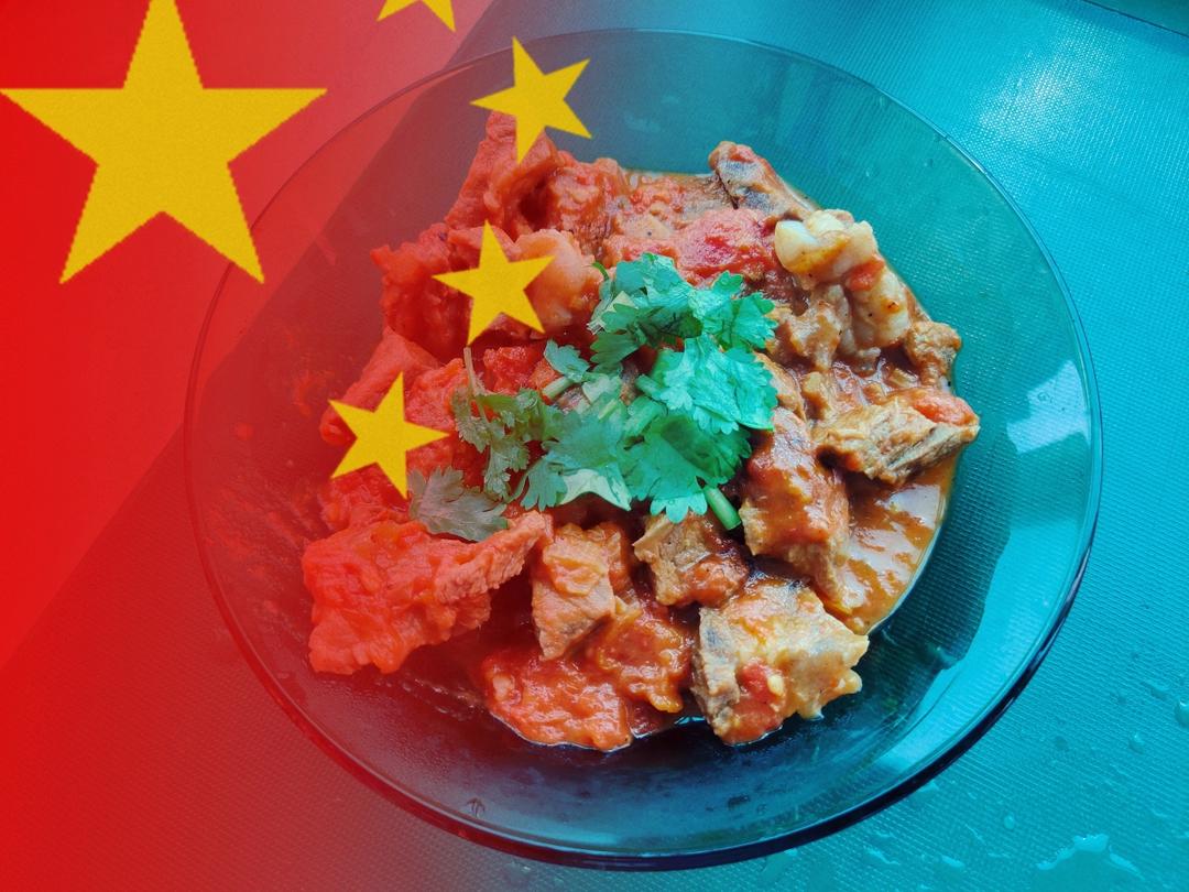 老丁的私房菜-番茄牛腩煲