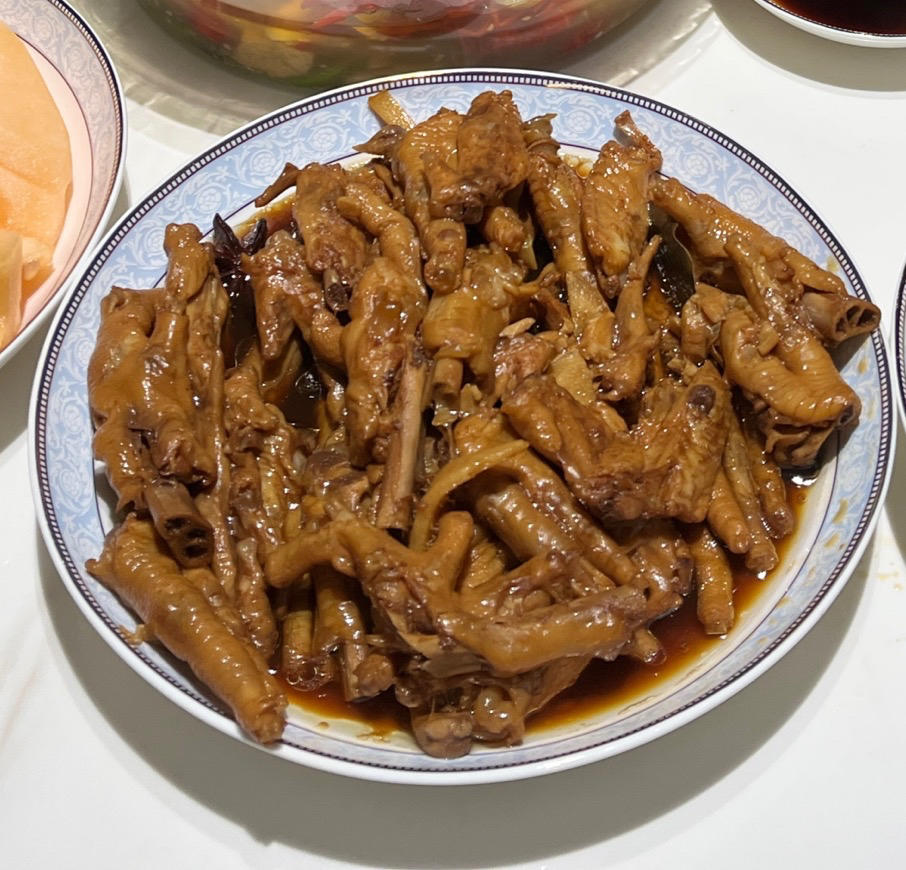 韩式鸡爪煮年糕