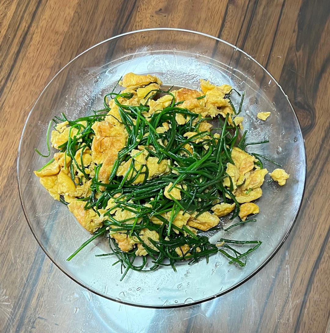 我炒了一盘世上最昂贵的葱：沙葱炒鸡蛋