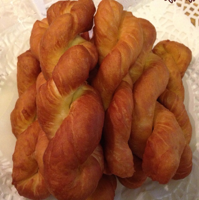 妞妞妈顺子做的东北大麻花