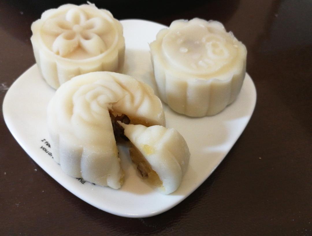 《Tinrry下午茶》冰皮月饼（奶黄馅）