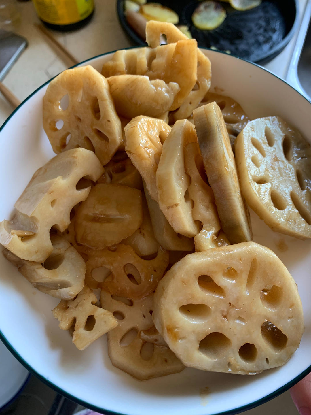 最简单味道惊艳的糖醋藕片