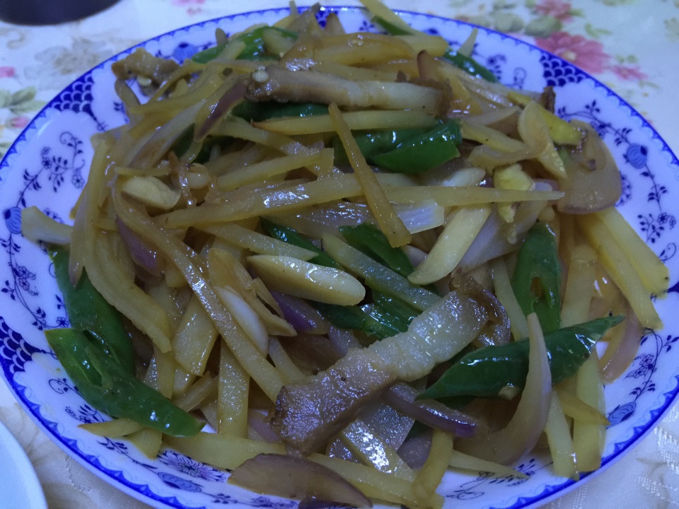 青椒土豆丝
