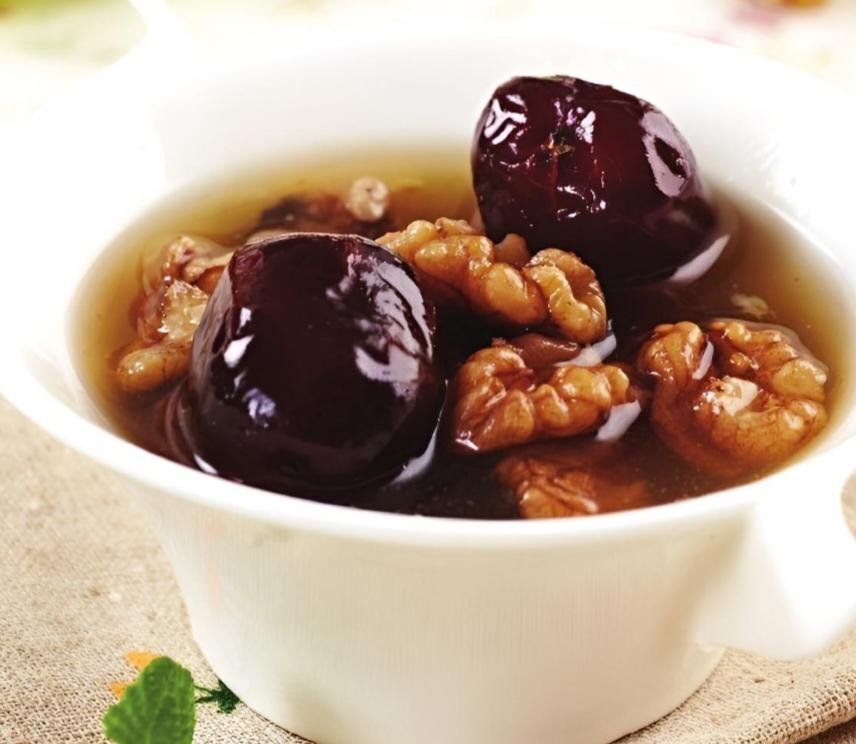 蜜枣核桃汤
