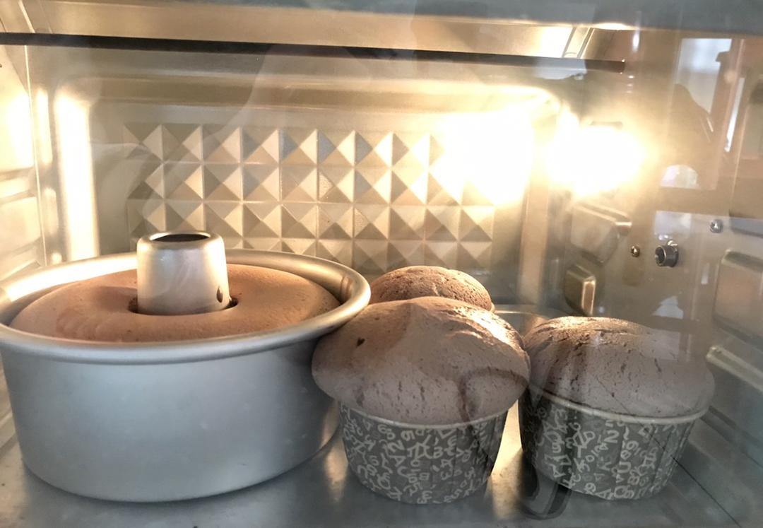 巧克力淡奶油戚风