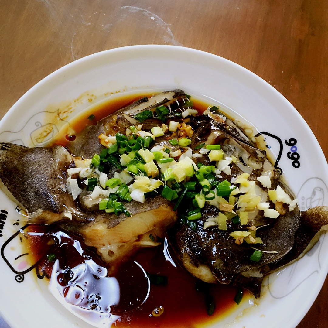 鸭丫2016做的葱油鸦片鱼头